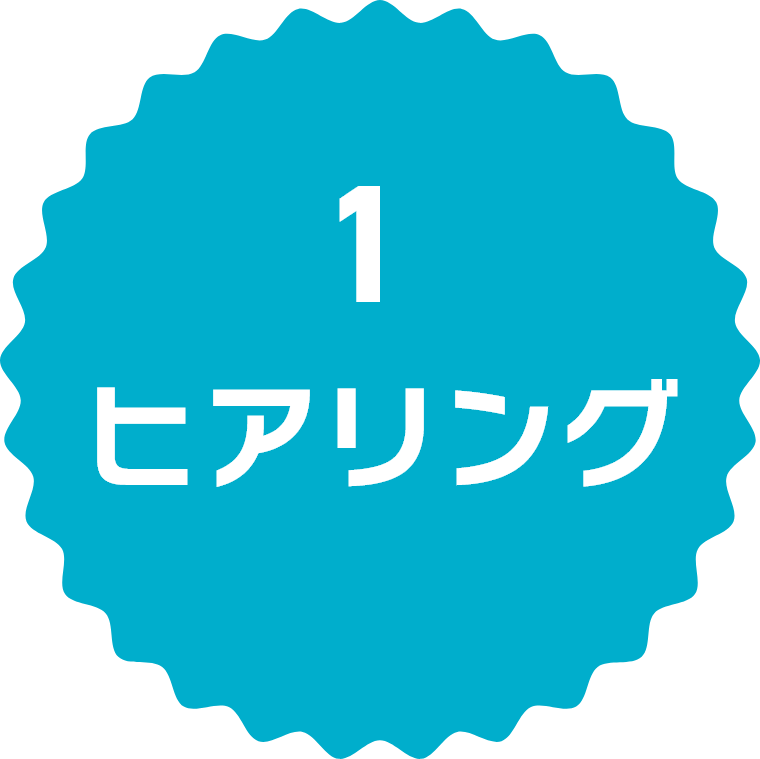 1ヒアリング